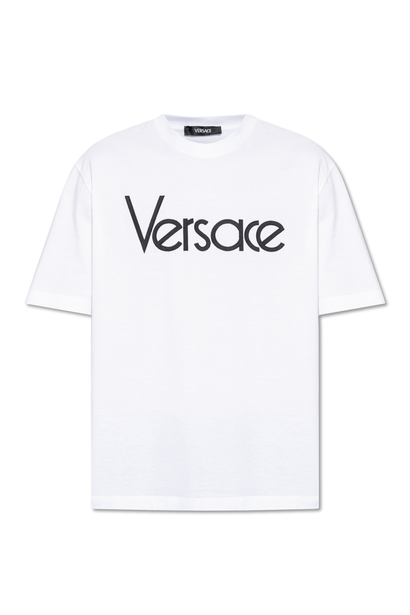 White T-shirt with logo Versace - Vitkac Italy